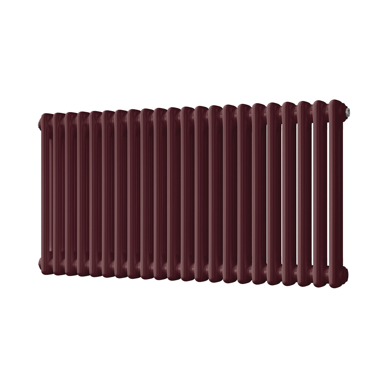 Alpha - Wine Red Column Radiator H500mm x W988mm 2 Column
