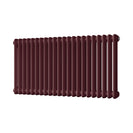 Alpha - Wine Red Column Radiator H500mm x W988mm 2 Column
