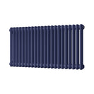 Alpha - Cobalt Blue Column Radiator H500mm x W988mm 2 Column