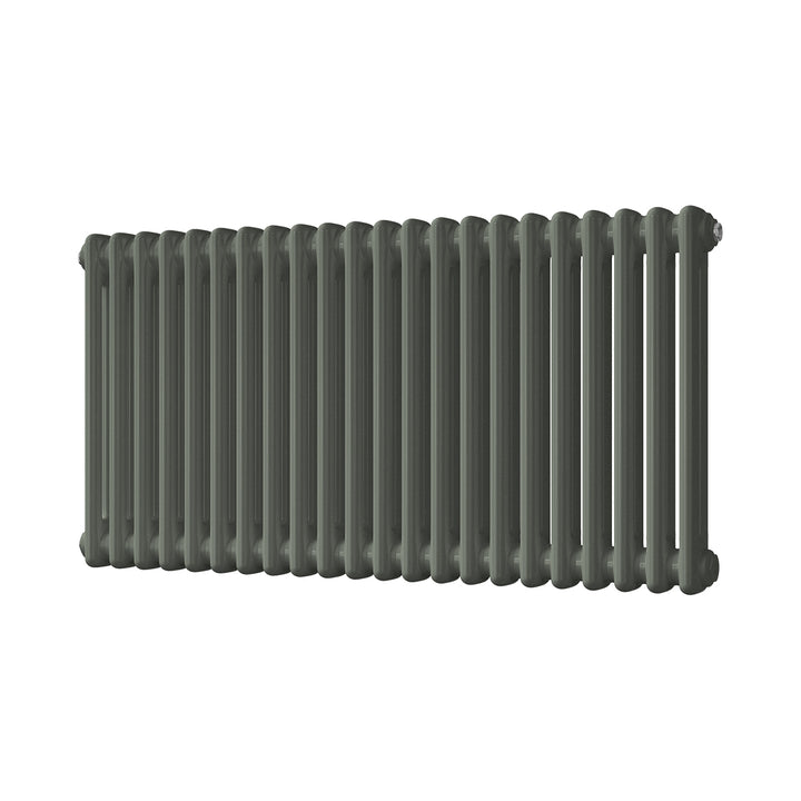 Alpha - Signature Audi Grey Column Radiator H500mm x W988mm 2 Column