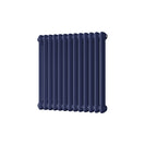 Alpha - Cobalt Blue Column Radiator H600mm x W592mm 2 Column