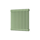 Alpha - Pale Green Column Radiator H600mm x W592mm 2 Column