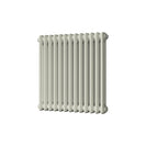 Alpha - Pebble Grey Column Radiator H600mm x W592mm 2 Column