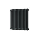 Alpha - Signature Alloy Wheel Black Column Radiator H600mm x W592mm 2 Column