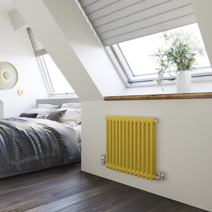 Alpha - Signature Gold Column Radiator H600mm x W592mm 2 Column