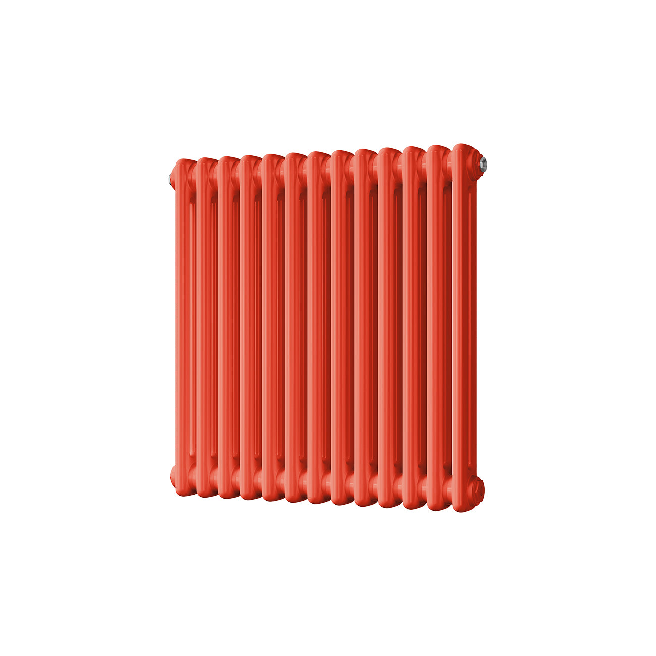 Alpha - Signature Latent Bright Red Column Radiator H600mm x W592mm 2 Column