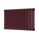 Alpha - Wine Red Column Radiator H600mm x W988mm 2 Column
