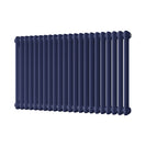 Alpha - Cobalt Blue Column Radiator H600mm x W988mm 2 Column