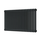 Alpha - Signature Alloy Wheel Black Column Radiator H600mm x W988mm 2 Column