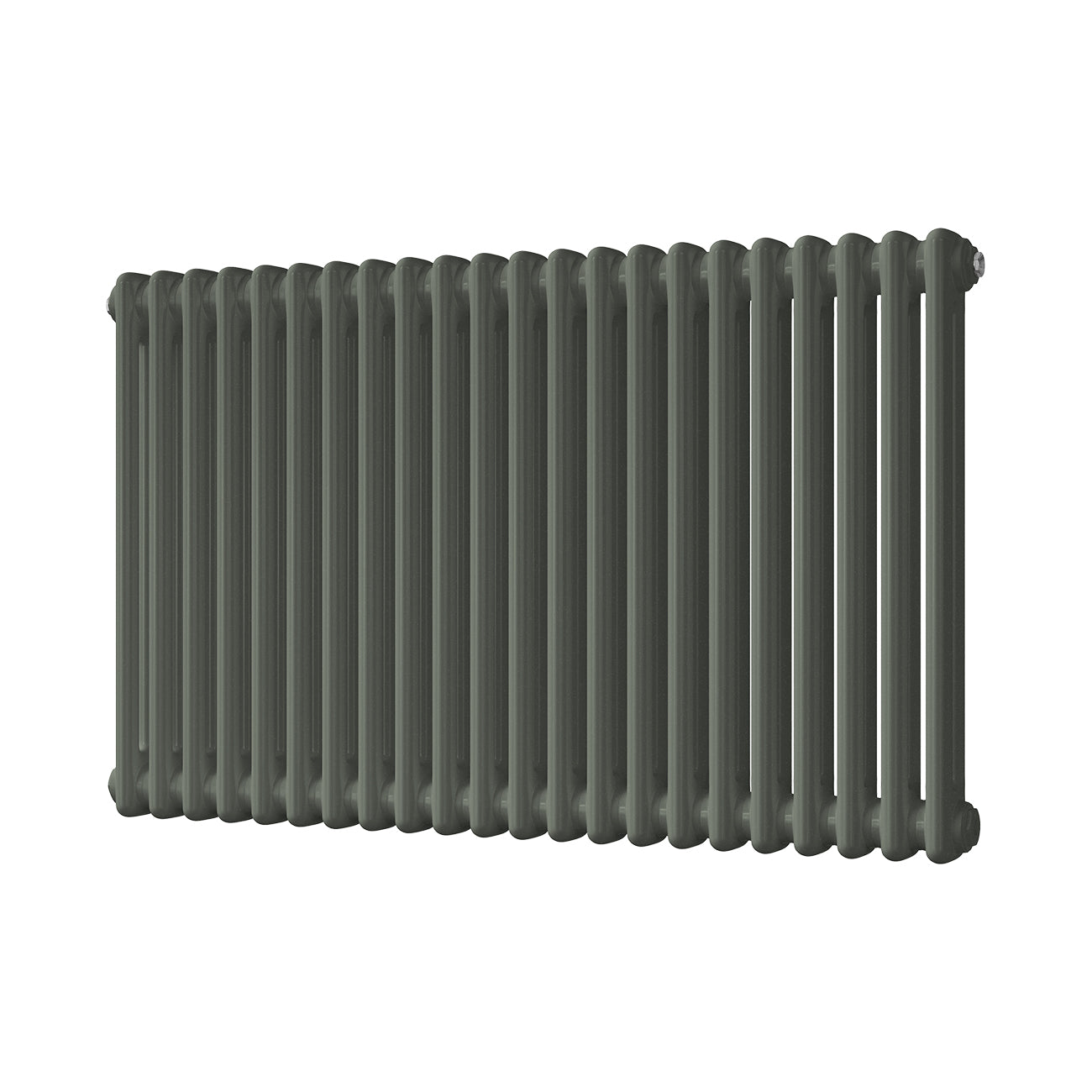 Alpha - Signature Audi Grey Column Radiator H600mm x W988mm 2 Column