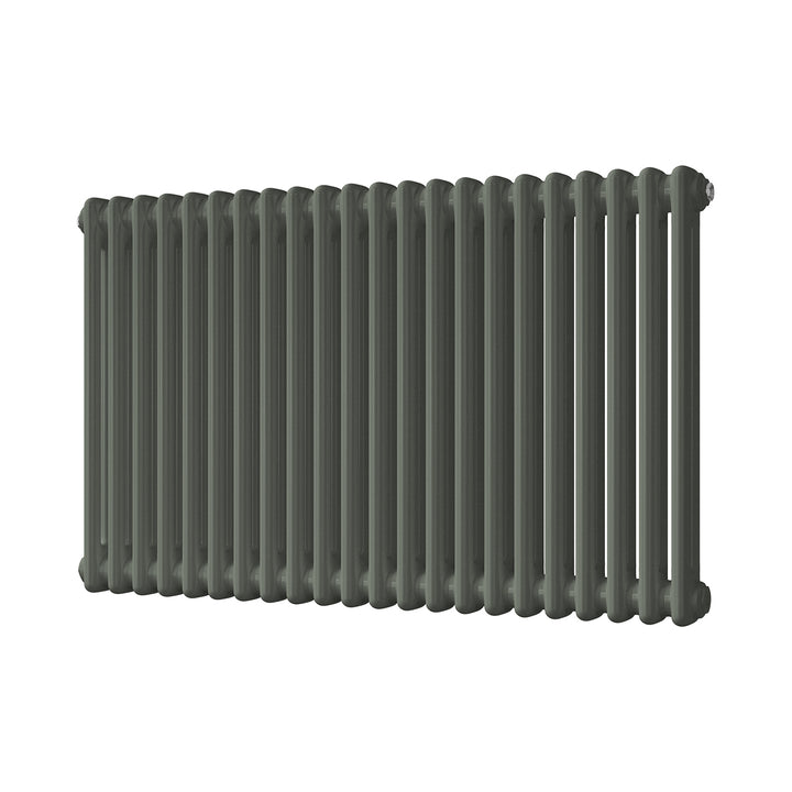Alpha - Signature Audi Grey Column Radiator H600mm x W988mm 2 Column