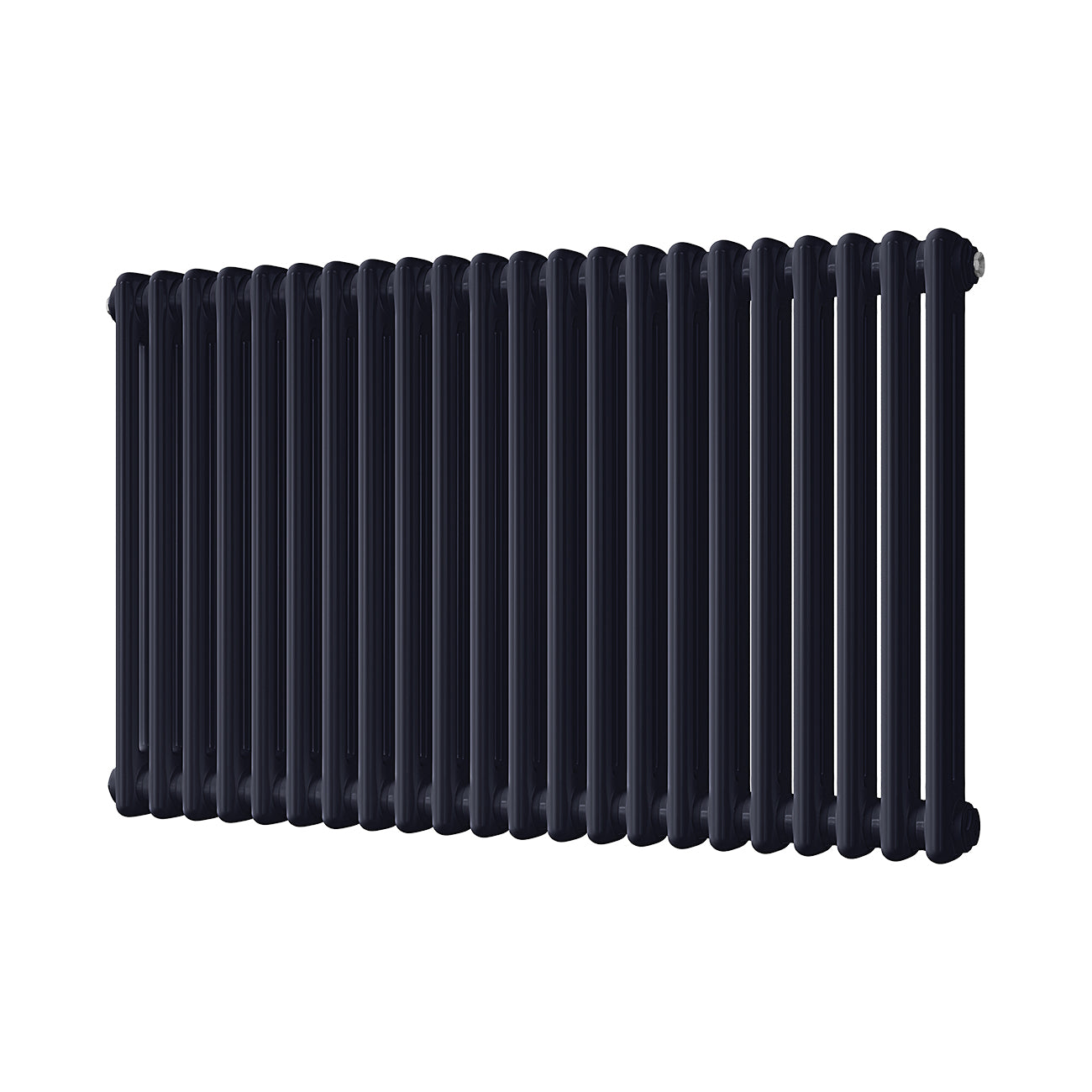 Alpha - Signature Electric Purple Wrinkle Column Radiator H600mm x W988mm 2 Column
