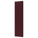 Omeara - Wine Red Vertical Radiator H1800mm x W464mm Double Panel