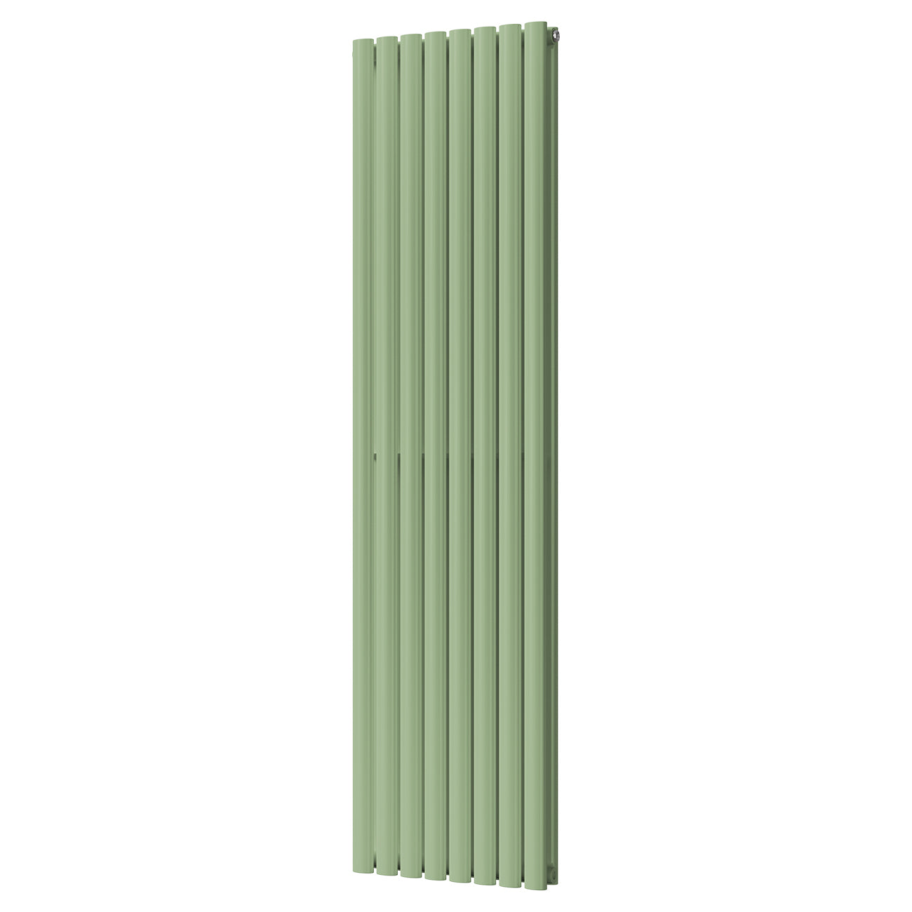 Omeara - Pale Green Vertical Radiator H1800mm x W464mm Double Panel