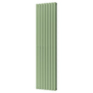 Omeara - Pale Green Vertical Radiator H1800mm x W464mm Double Panel