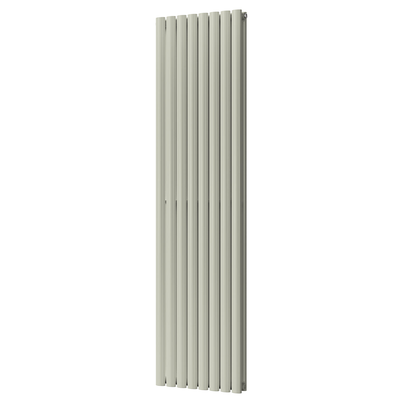 Omeara - Pebble Grey Vertical Radiator H1800mm x W464mm Double Panel