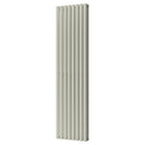Omeara - Pebble Grey Vertical Radiator H1800mm x W464mm Double Panel