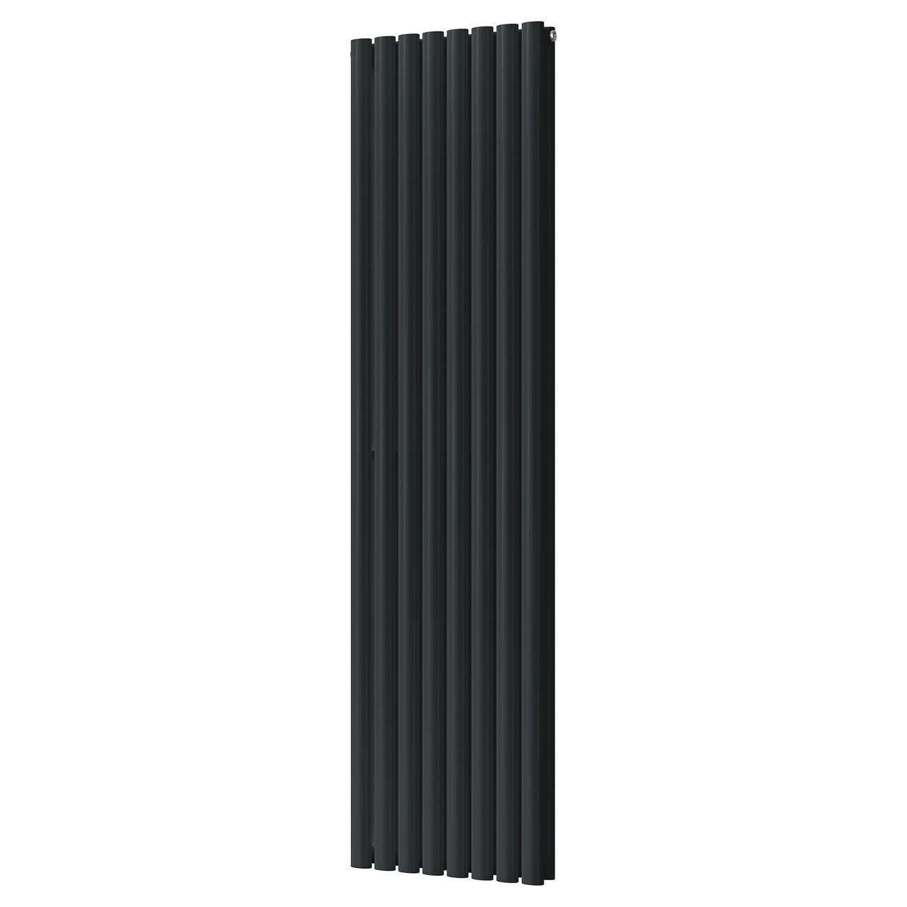 Omeara - Signature Alloy Wheel Black Vertical Radiator H1800mm x W464mm Double Panel