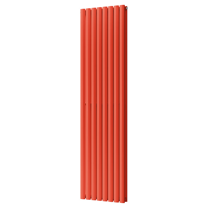 Omeara - Signature Latent Bright Red Vertical Radiator H1800mm x W464mm Double Panel