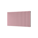 Omeara - Light Pink Horizontal Radiator H600mm x W1044mm Double Panel