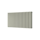 Omeara - Pebble Grey Horizontal Radiator H600mm x W1044mm Double Panel