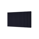 Omeara - Signature Electric Purple Wrinkle Horizontal Radiator H600mm x W1044mm Double Panel