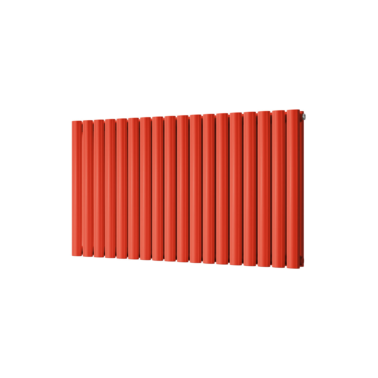 Omeara - Signature Latent Bright Red Horizontal Radiator H600mm x W1044mm Double Panel