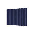 Omeara - Cobalt Blue Horizontal Radiator H600mm x W812mm Double Panel