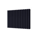 Omeara - Signature Electric Purple Wrinkle Horizontal Radiator H600mm x W812mm Double Panel