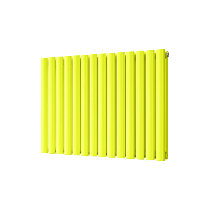 Omeara - Signature Latent Yellow Chartreuse Horizontal Radiator H600mm x W812mm Double Panel