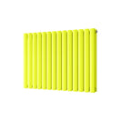 Omeara - Signature Latent Yellow Chartreuse Horizontal Radiator H600mm x W812mm Double Panel