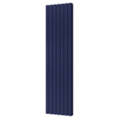 Typhoon - Cobalt Blue Vertical Radiator H1800mm x W476mm Double Panel