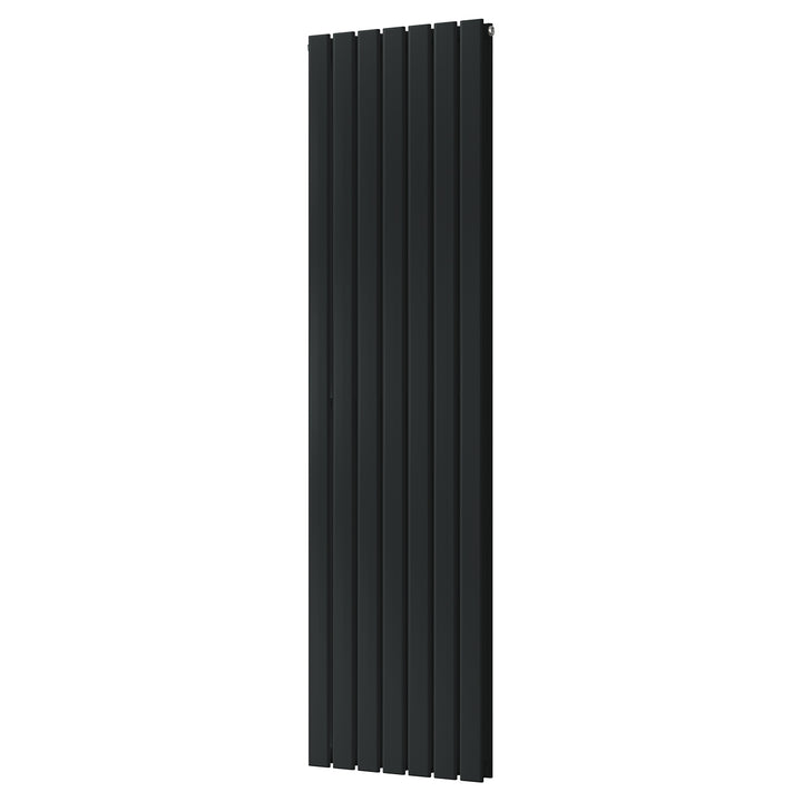 Typhoon - Signature Alloy Wheel Black Vertical Radiator H1800mm x W476mm Double Panel