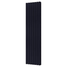 Typhoon - Signature Electric Purple Wrinkle Vertical Radiator H1800mm x W476mm Double Panel