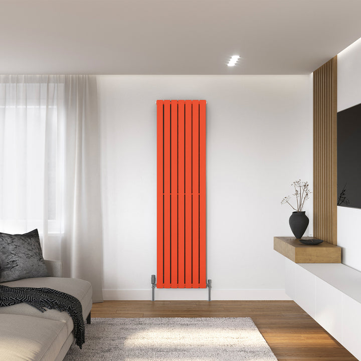 Typhoon - Signature Latent Bright Red Vertical Radiator H1800mm x W476mm Double Panel