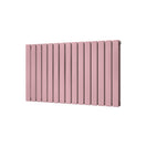 Typhoon - Light Pink Horizontal Radiator H600mm x W1020mm Double Panel