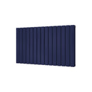 Typhoon - Cobalt Blue Horizontal Radiator H600mm x W1020mm Double Panel