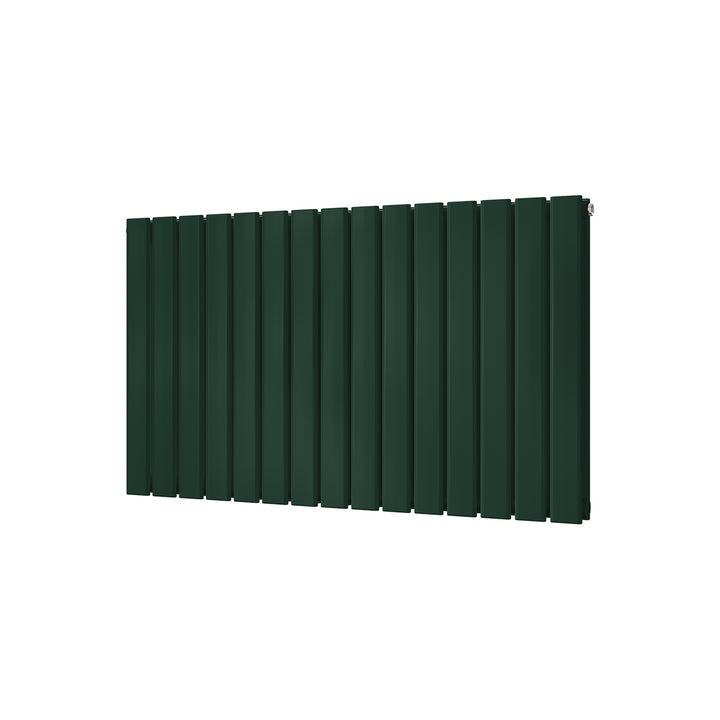 Typhoon - Moss Green Horizontal Radiator H600mm x W1020mm Double Panel