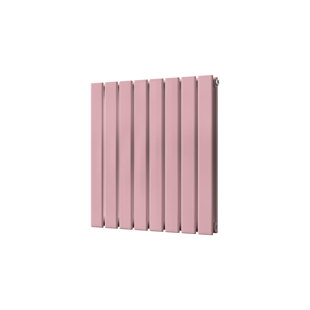 Typhoon - Light Pink Horizontal Radiator H600mm x W544mm Double Panel