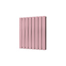 Typhoon - Light Pink Horizontal Radiator H600mm x W544mm Double Panel