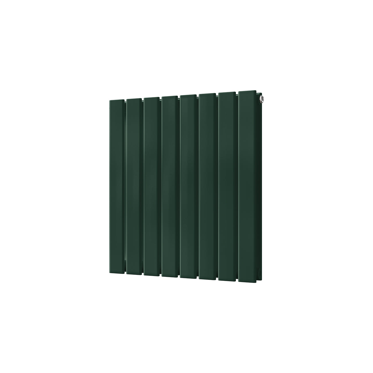 Typhoon - Moss Green Horizontal Radiator H600mm x W544mm Double Panel