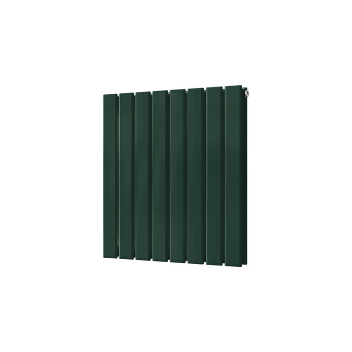 Typhoon - Moss Green Horizontal Radiator H600mm x W544mm Double Panel