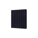 Typhoon - Signature Electric Purple Wrinkle Horizontal Radiator H600mm x W544mm Double Panel