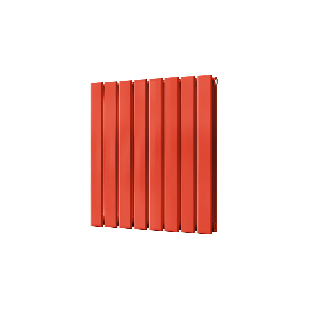 Typhoon - Signature Latent Bright Red Horizontal Radiator H600mm x W544mm Double Panel