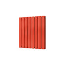 Typhoon - Signature Latent Bright Red Horizontal Radiator H600mm x W544mm Double Panel