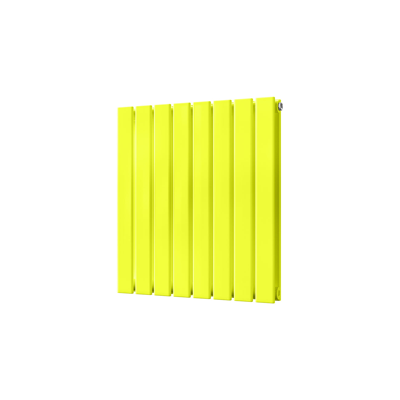 Typhoon - Signature Latent Yellow Chartreuse Horizontal Radiator H600mm x W544mm Double Panel