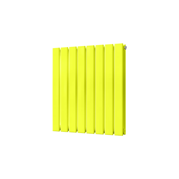 Typhoon - Signature Latent Yellow Chartreuse Horizontal Radiator H600mm x W544mm Double Panel