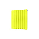 Typhoon - Signature Latent Yellow Chartreuse Horizontal Radiator H600mm x W544mm Double Panel