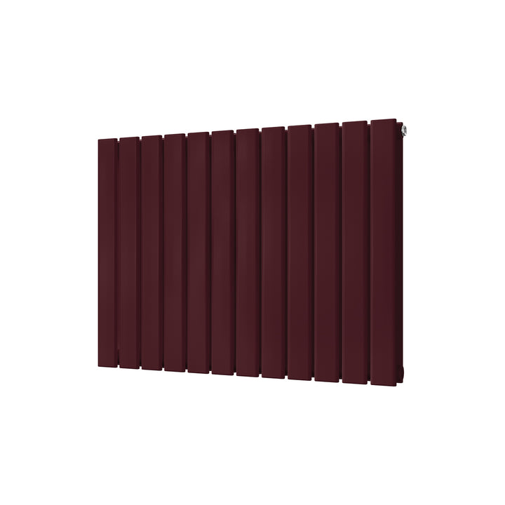 Typhoon - Wine Red Horizontal Radiator H600mm x W816mm Double Panel