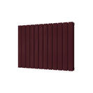 Typhoon - Wine Red Horizontal Radiator H600mm x W816mm Double Panel